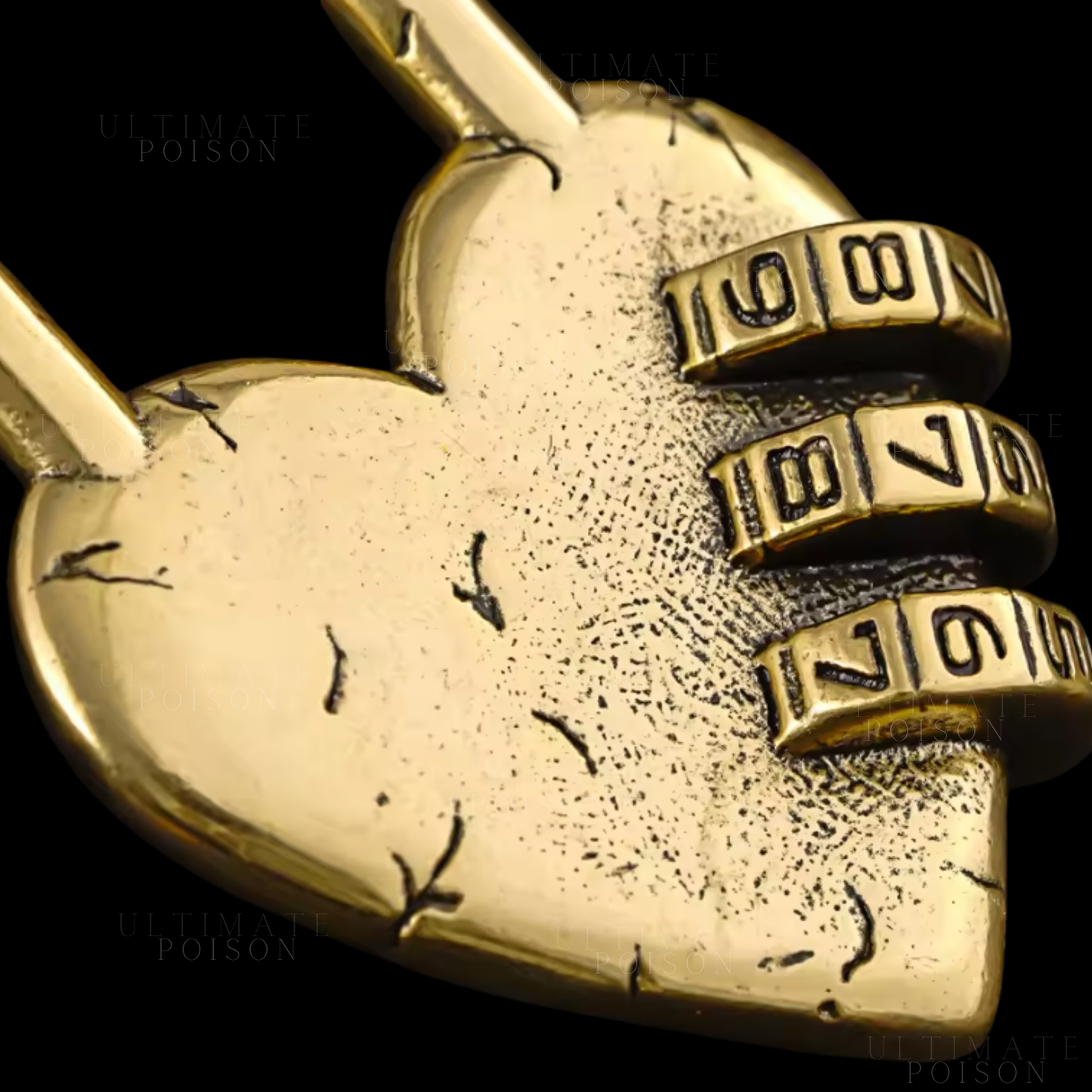 Locked Heart Ear weights