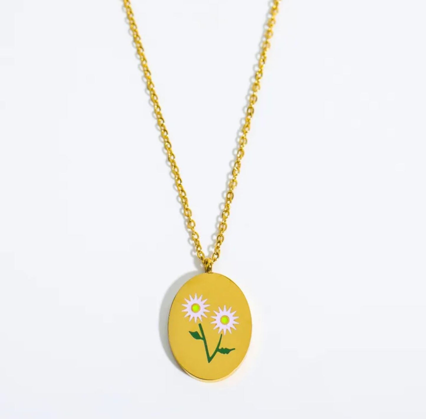 Birth Flower Necklace