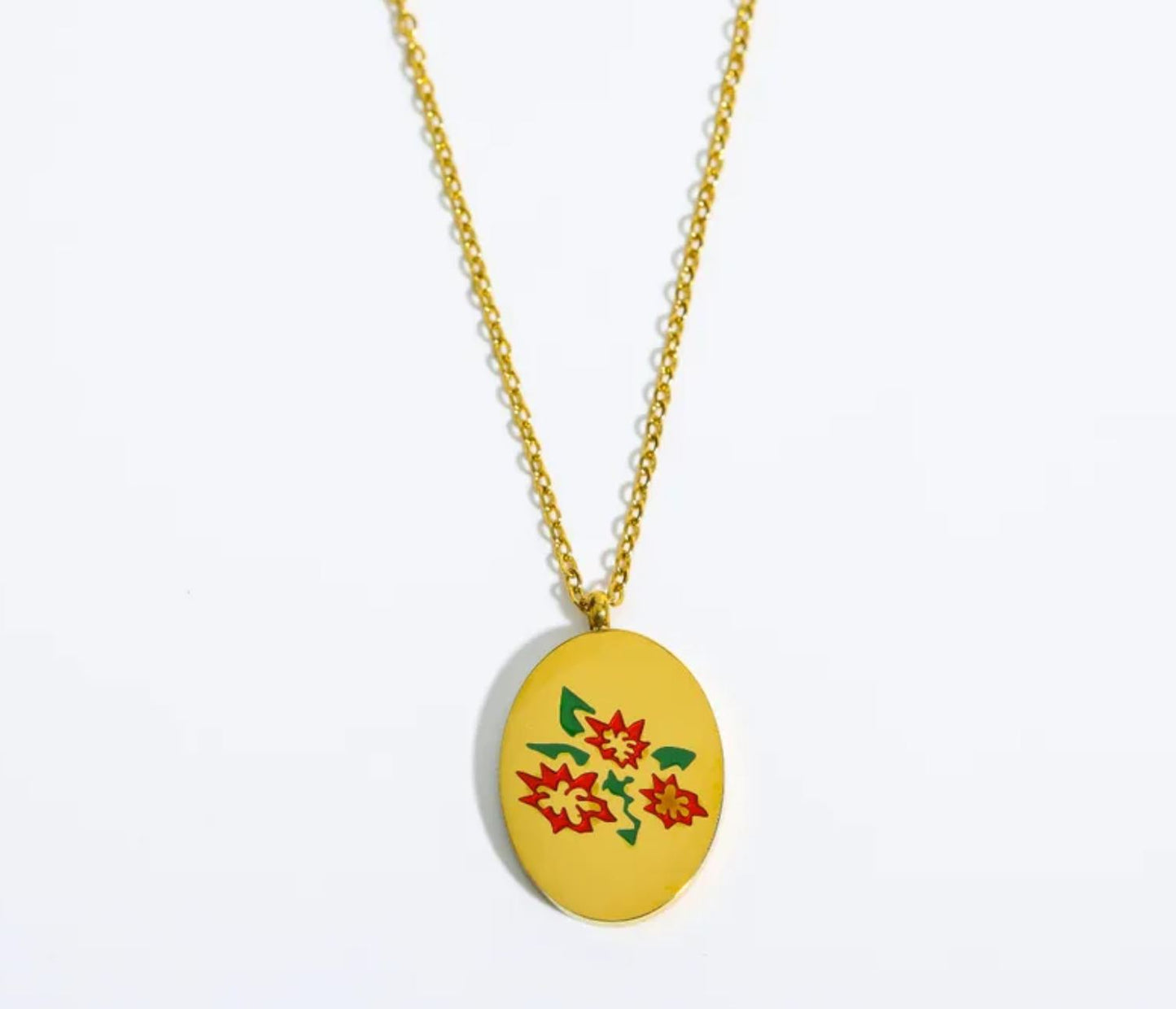 Birth Flower Necklace