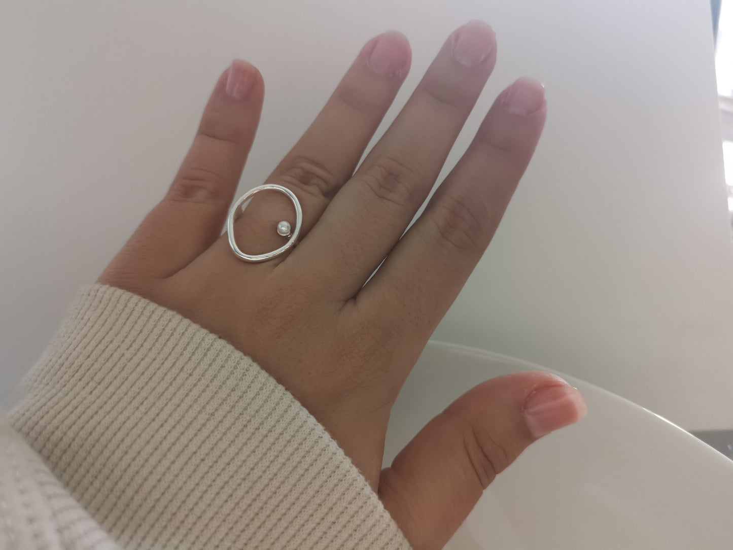 Pearly Void ring