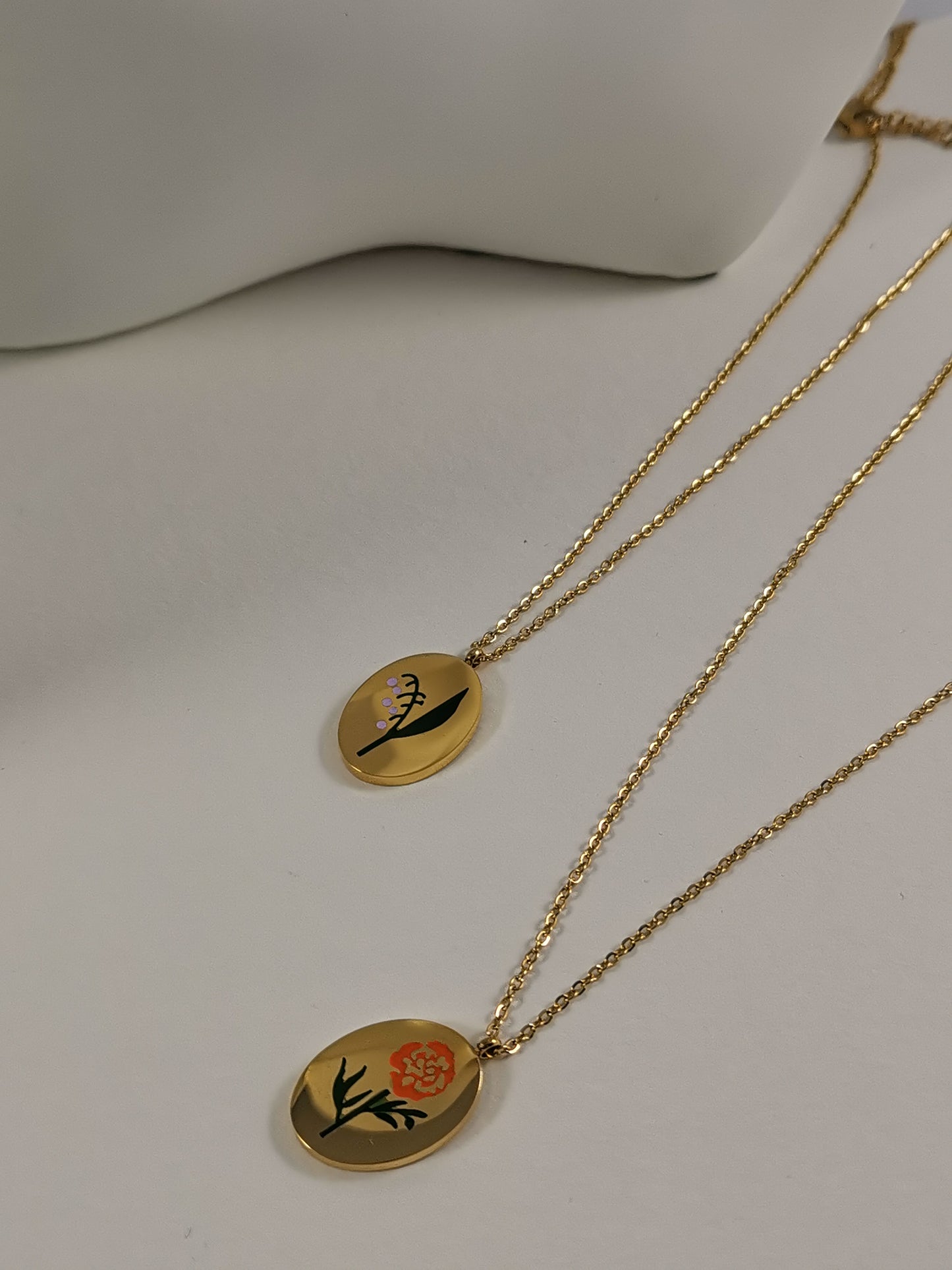 Birth Flower Necklace
