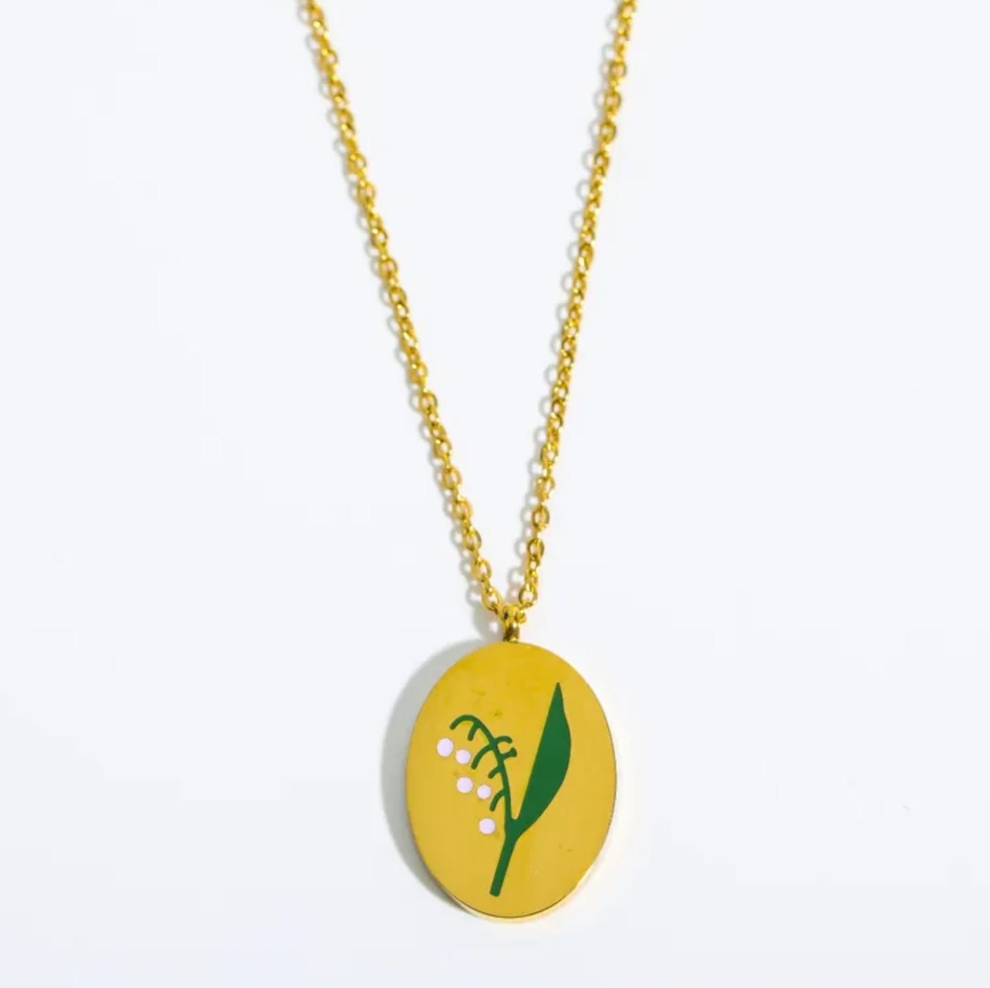 Birth Flower Necklace