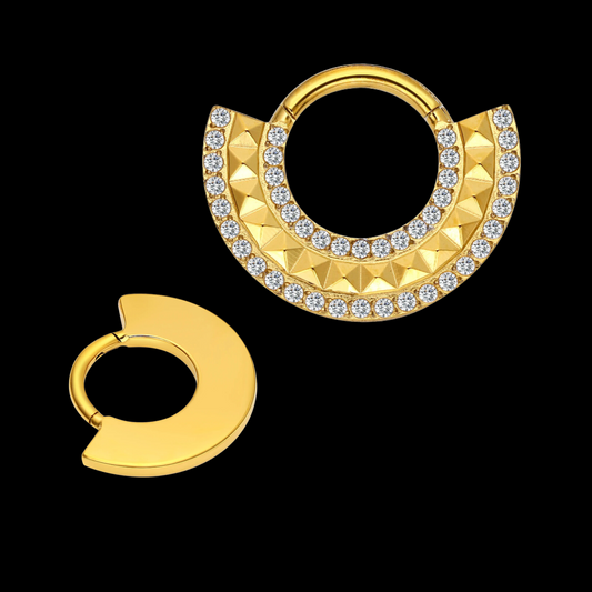 Extreme Boho clicker septum ring