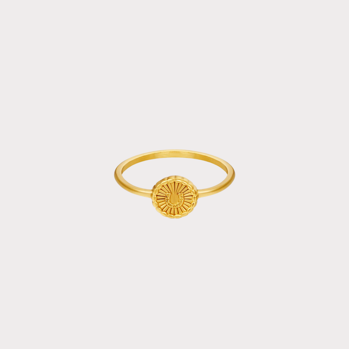 Horseshoe Dainty Ring