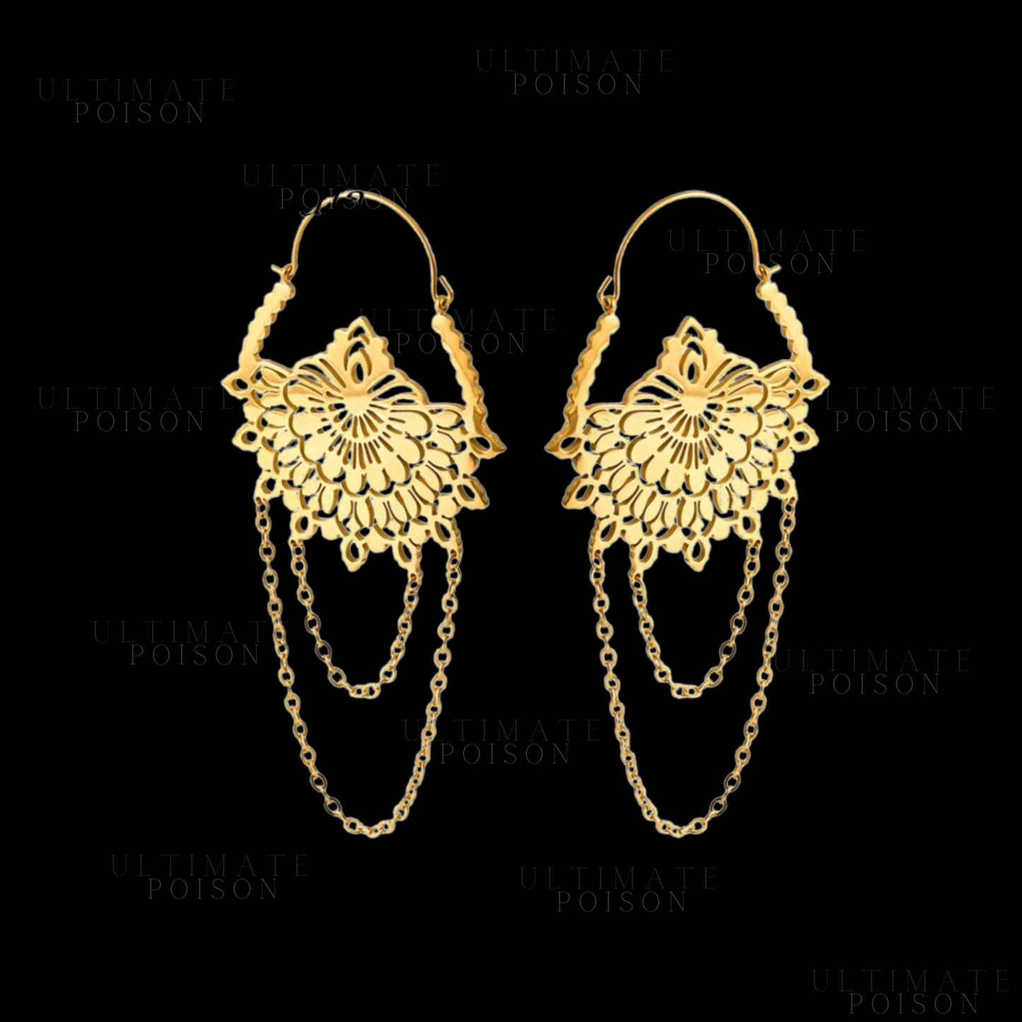 Ornamental earrings