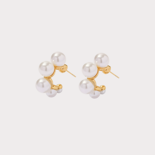 Perola chunky hoops