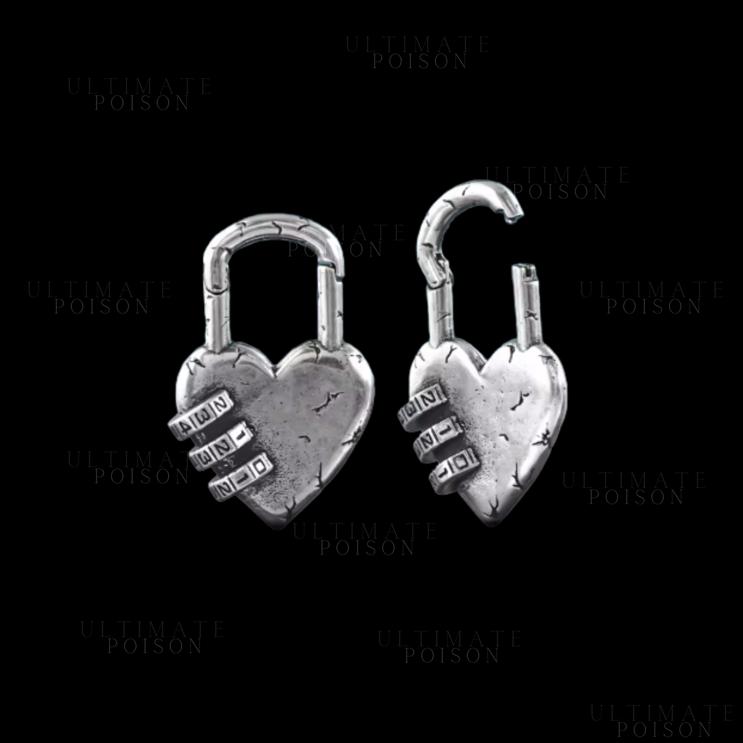 Locked Heart Ear weights