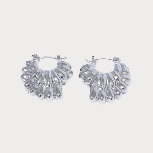 Angel Wing hoops