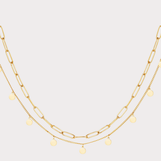 Alice double layered necklace