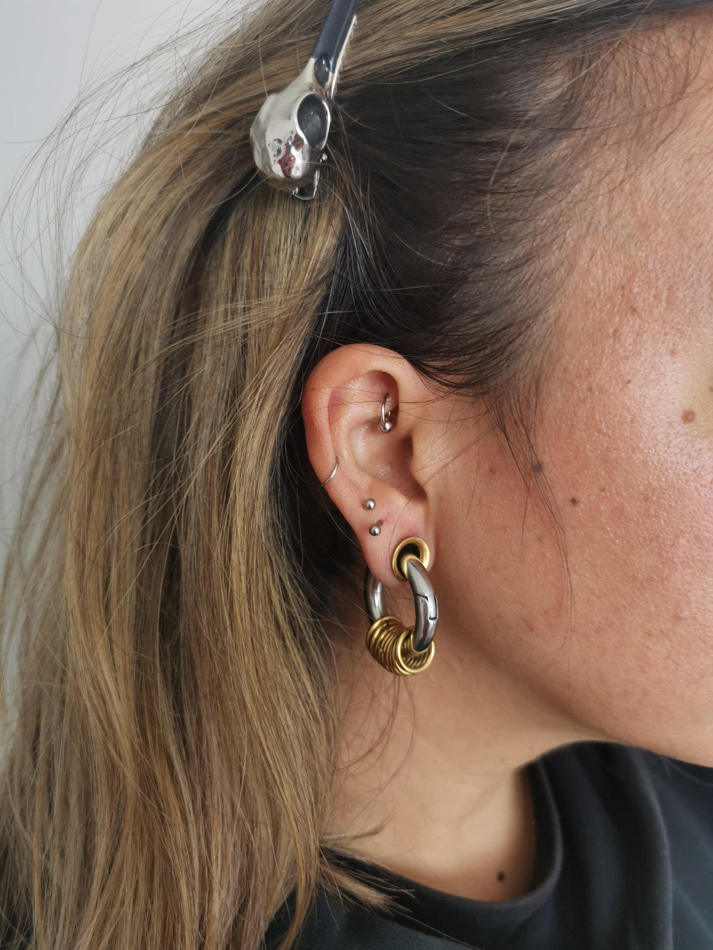 Looped in ear weights