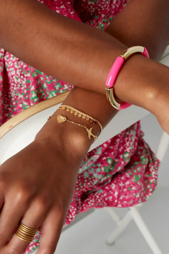 Acrylic Tube Bracelets